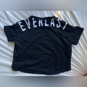 Everlast Black Crop Top